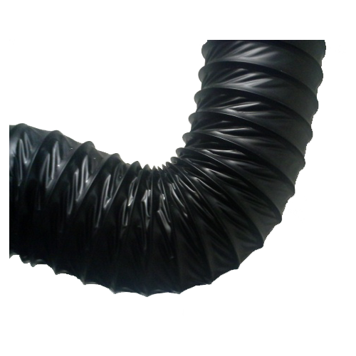 Black Ducting Nude 125mm x 5m / Ventilation Extraction 5" Duct