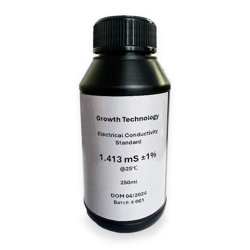 GROWTH TECHNOLOGY EC 1.413 CALIBRATION SOLUTION 250MLS