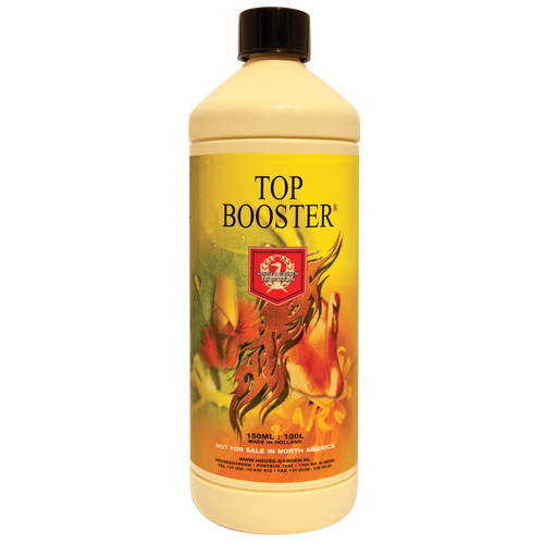 HOUSE & GARDEN TOP BOOSTER 1 LITRE - PK 13/14 WITH ADDED IRON - HYDROPONICS