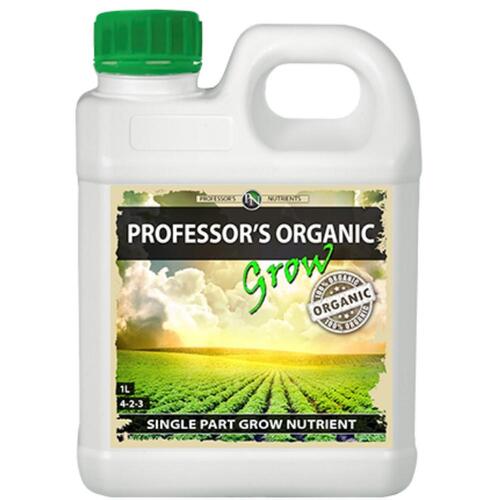 Professor's Organic Grow Nutrient 1 Litre - Single Part Nutrient